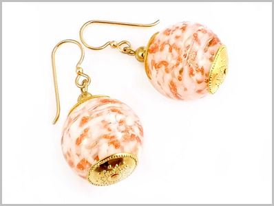 Anika Boucles d'oreilles Verre Murano