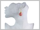 Cyrielle Boucles d'oreilles Verre Murano